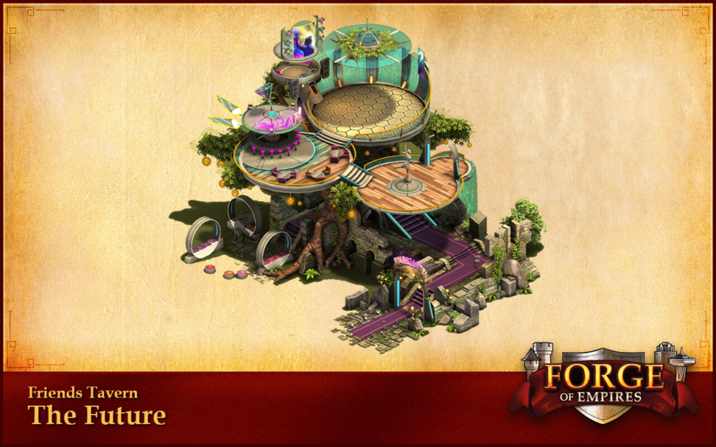 activate boost in tavern forge of empires