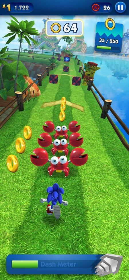 Sonic Dash ultrapassa 500 milhões de downloads em todo mundo - tudoep